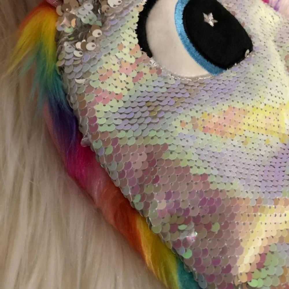 Olivia Miller Sequin Unicorn Backpack